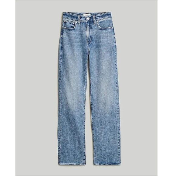 The Curvy '90s Straight Crop Jean in Hazeldell Wash light blue Size 25 - Picture 6 of 16